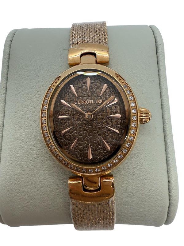 Montre Cerruti 1881 Nemi Brown Mother Of Perle