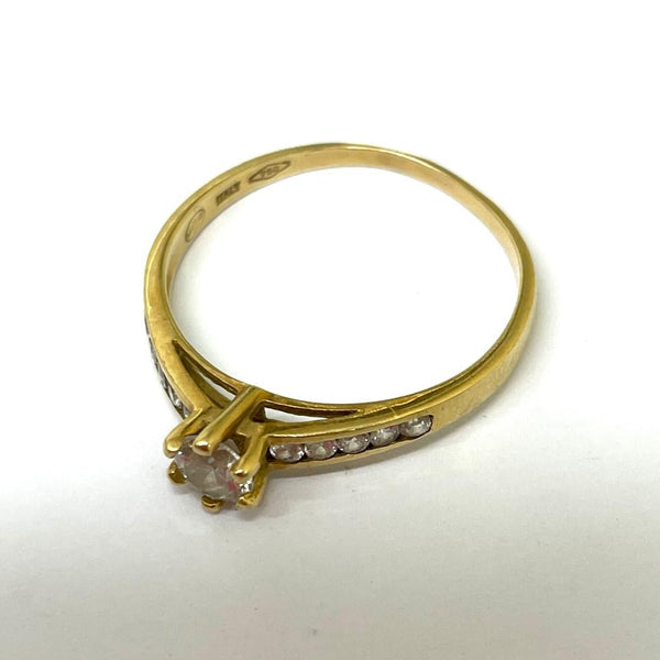 Bagues en Or Jaune 18K - Taille 57 - 2G