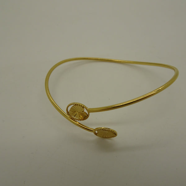 Bracelet Jonc en Or Jaune 18K 4.01 Grs