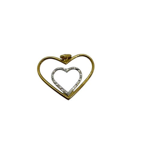 Pendentif Solitaire en Or 18K - 1.01 Grs