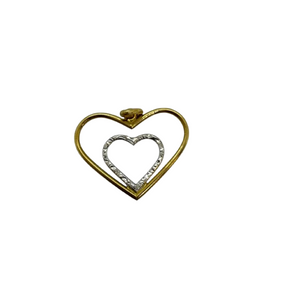 Pendentif Solitaire en Or 18K - 1.01 Grs