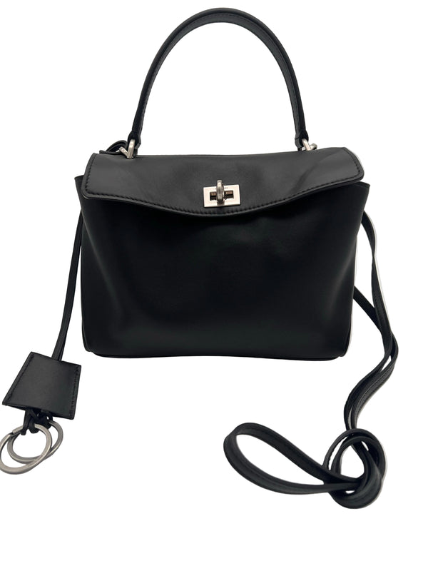 Sac Balenciaga Rodeo en Cuir Noir