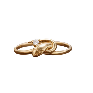 Bagues en Or jaune 18K - Taille 52 - 1.12G