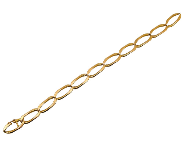 Bracelet en Or Jaune Maillon Cheval 18k - 31.29 G