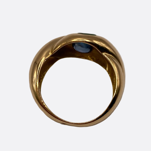 Bague jonc en or jaune 18k - 4.95 G