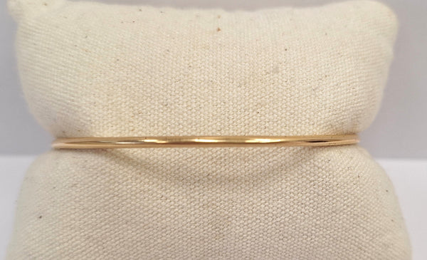 Bracelet Jonc en Or Jaune 18 Carats - 19 Cm