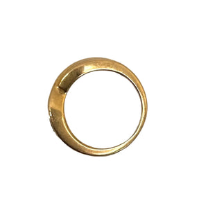 Bague en Or jaune 18K - Taille 50 - 4.60G