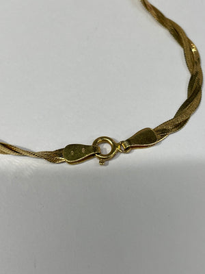 Collier Sautoir en Or Jaune 18K 6.88 Grs