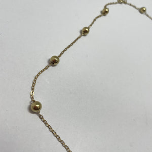 Collier Ras du Cou Or Jaune 18K - 3.14g