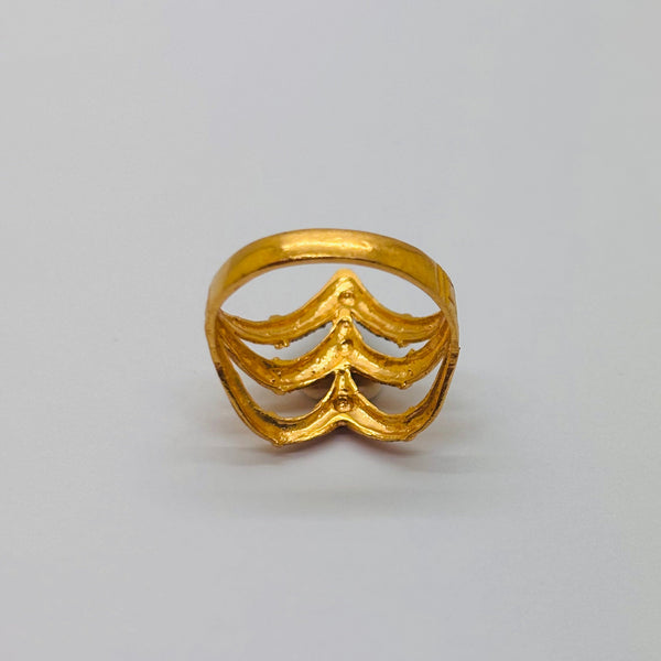Bague en 3 ors 22K Taille-51