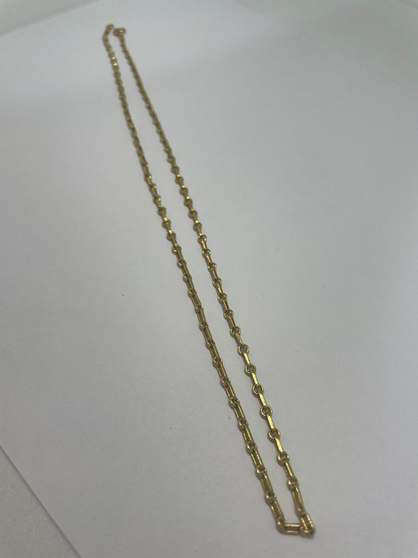 Collier en Or Jaune  18 carats  - 9.80 Gr