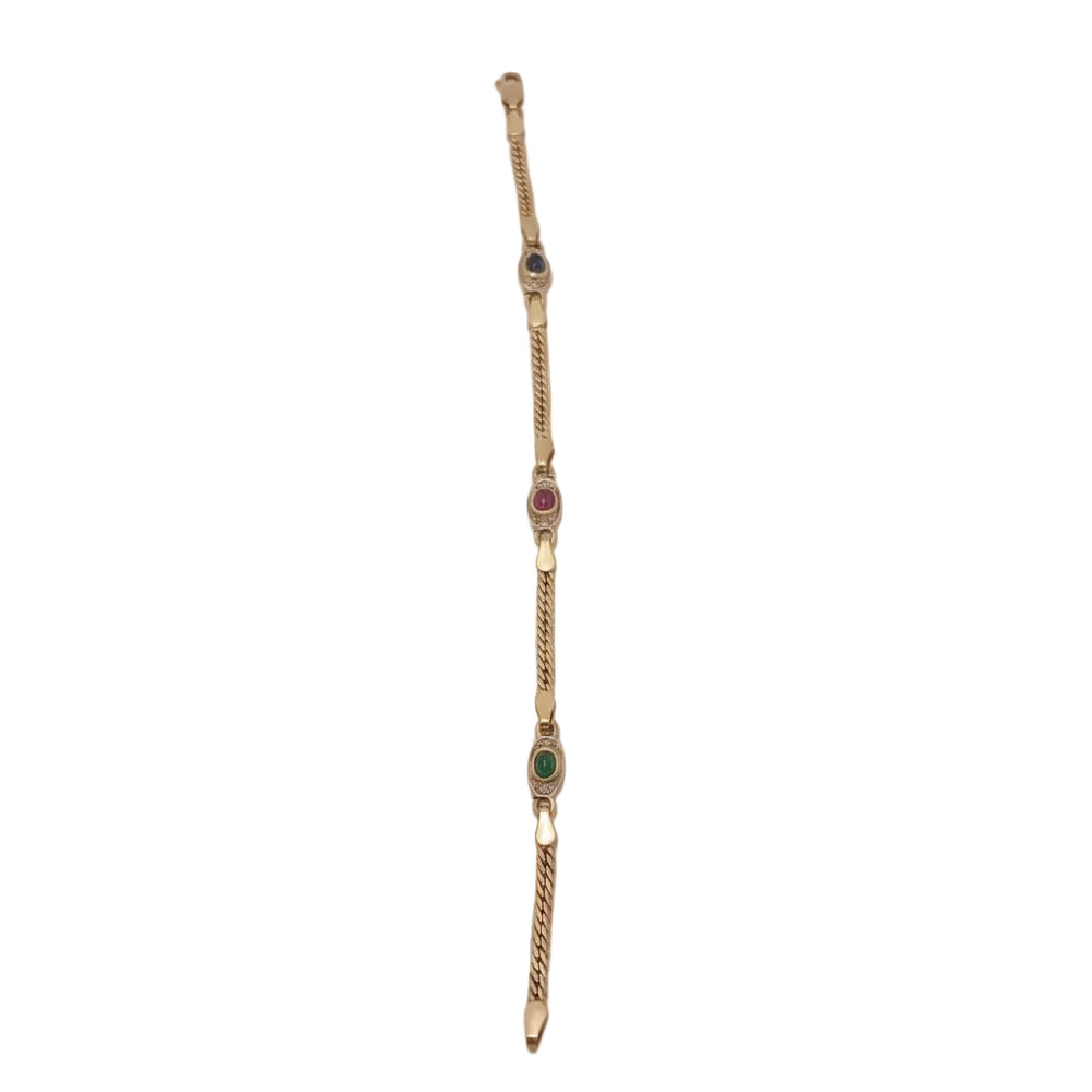Bracelet en Or jaune 18K - 5.67G