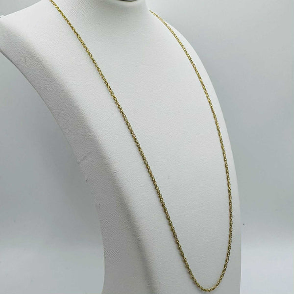 Collier en Or Jaune 18 Carats - 46cm
