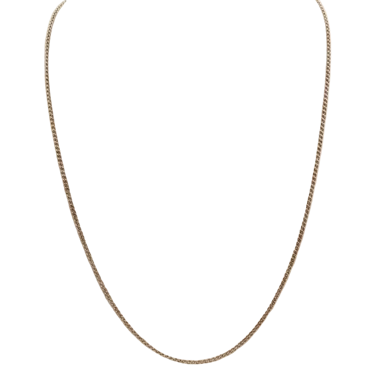 Collier Princesse Or Jaune 18K Gourmette - 43cm - 5.29gr