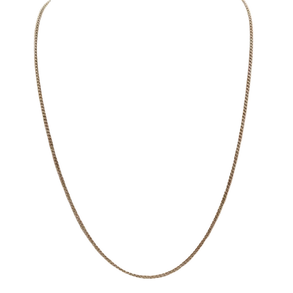 Collier Princesse Or Jaune 18K Gourmette - 43cm - 5.29gr