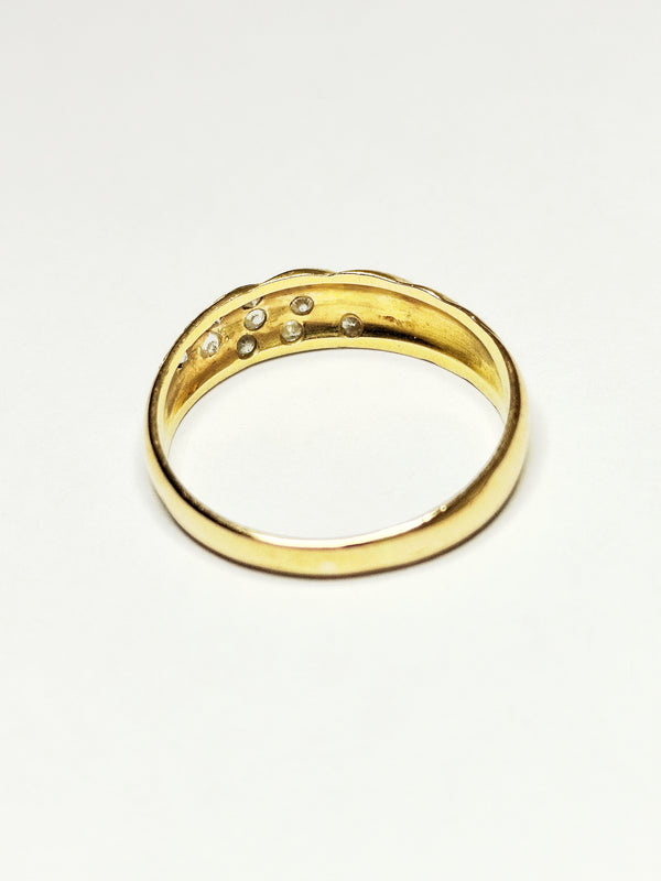 Bagues en or jaune 18K Taille-56