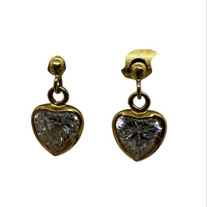 Boucles d'oreilles fantaisie en or jaune 18k - 1.47 G