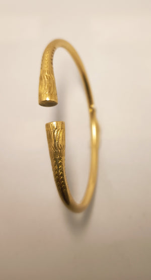 Bracelet Jonc Or Jaune 18k
