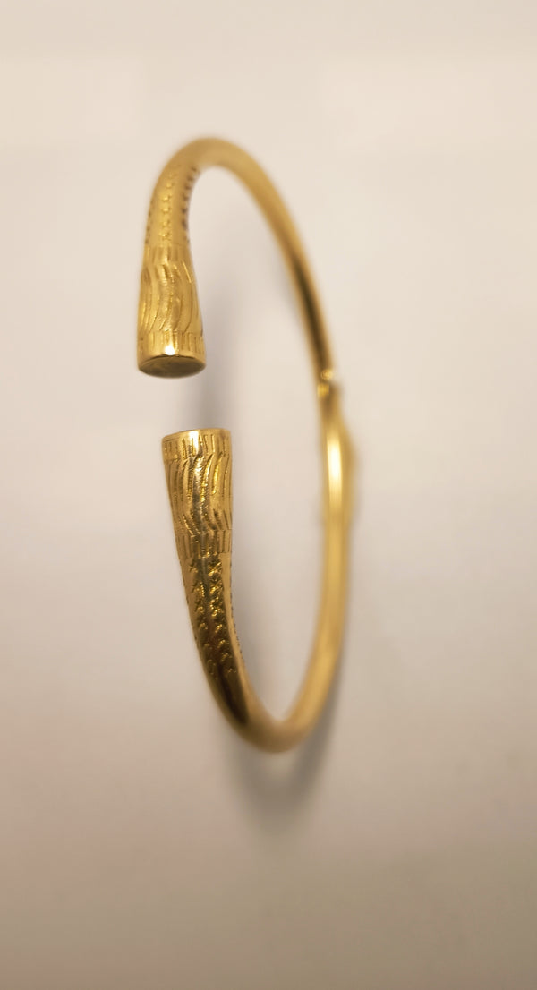 Bracelet Jonc Or Jaune 18k