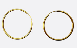 Boucles d'oreilles en or jaune 18K - 1.06 G