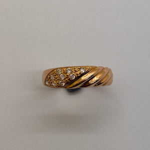 Alliance en Or Jaune 18K Taille-55