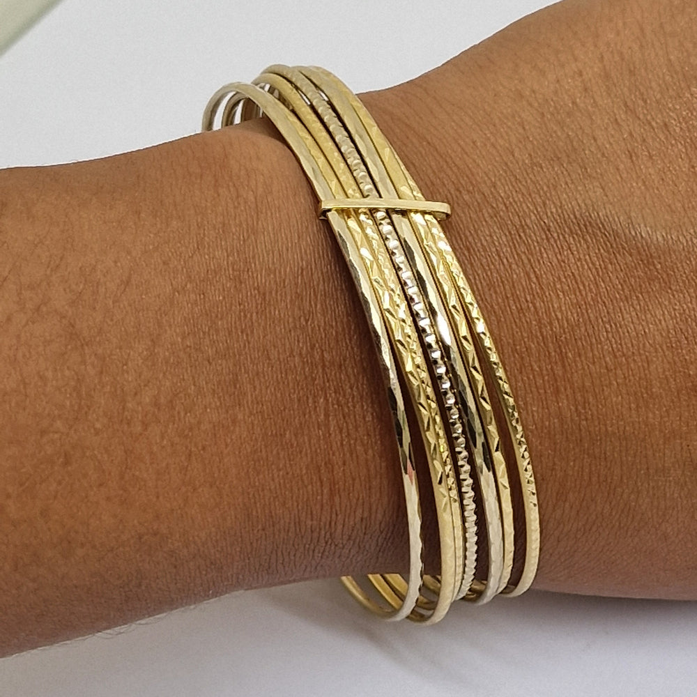 Bracelet Jonc en or jaune 18K 16.61 Grs