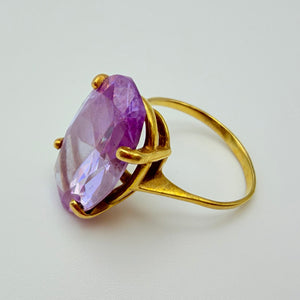 Bague en Or Jaune 18K Taille 54 - 7 G