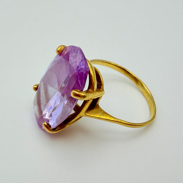 Bague en Or Jaune 18K Taille 54 - 7 G