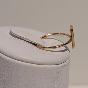 Bague Chevalière Or Jaune 750/1000