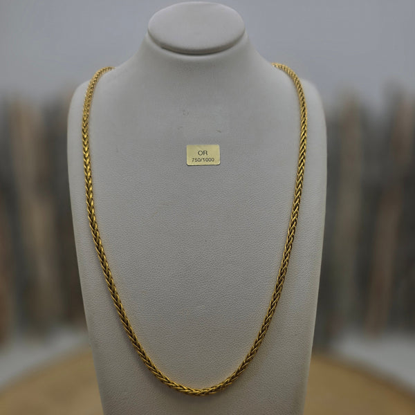 Collier en Or Jaune 18K 7.01 Grs