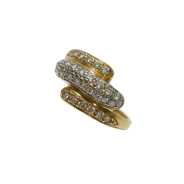 Bague en Or 18k avec Oxyde de Zirconium