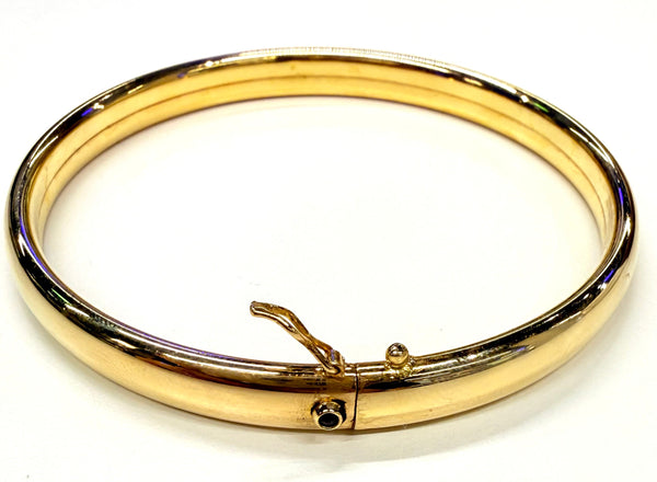 Bracelet Jonc en Or Jaune 18k - 17.74 G