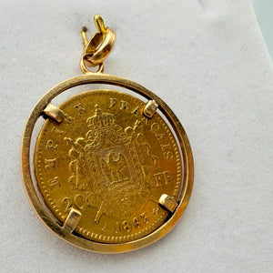 Porte-pièce en Or Jaune 18K 8.29 Grs