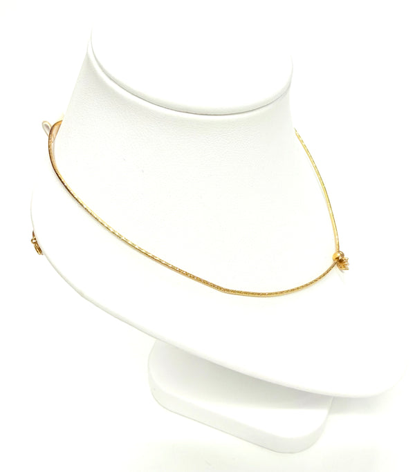 Collier Princesse en Or Jaune 18 K - 4.81 G