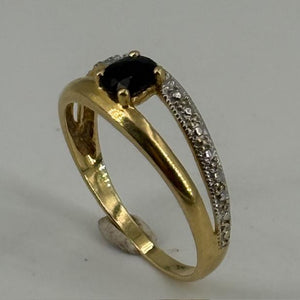 Bague en Or Jaune 18K Taille-56