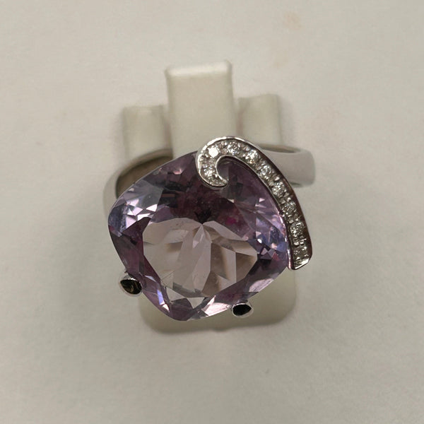 Bague en Or Blanc 18K - 8.90g