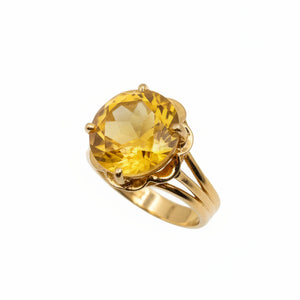 Bague en or jaune 18k -  4.98 G