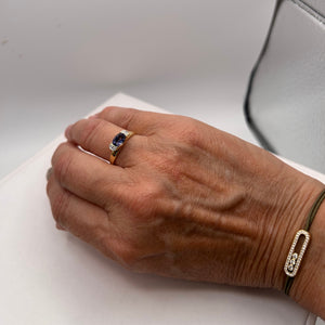 Bagues en Or Jaune 18K Taille-55