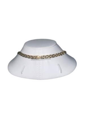 Collier ras de cou Or Jaune Gourmette 18K 44cm