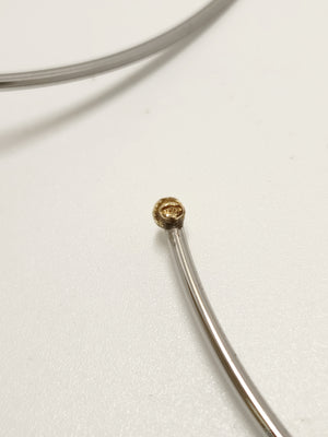 Collier ras du cou perle en or 18 carats