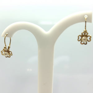Boucles d'oreilles Dormeuses en Or Jaune 18K