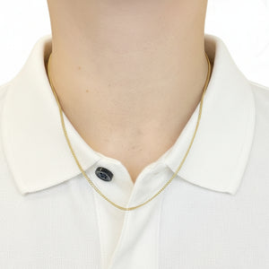 Collier Ras du Cou en Or Jaune 18K - 4.24g