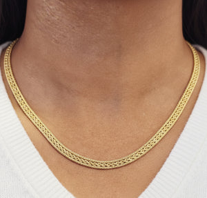 Collier Princesse Or Jaune 18 K - 12.39 G