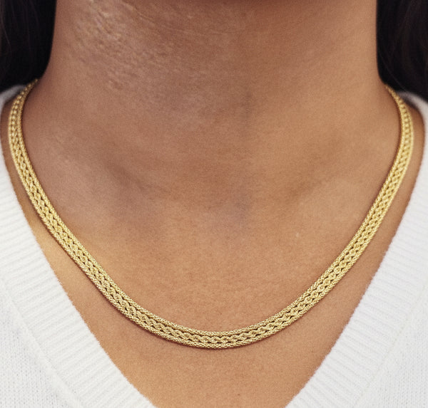 Collier Princesse Or Jaune 18 K - 12.39 G