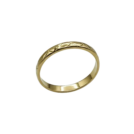 Alliance en Or Jaune 18k - 1.56 G