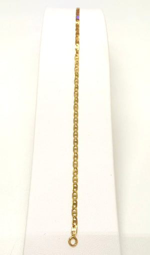 Bracelet Chaine de Cheville en Or Jaune 18K - 2.51g