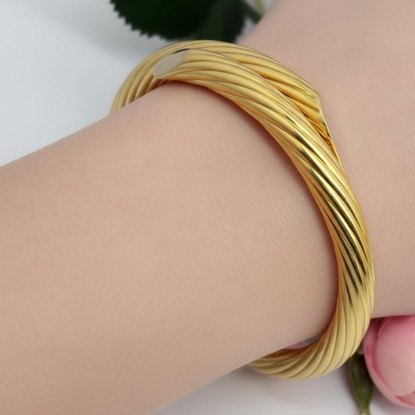 Bracelet Jonc en or jaune 18 K - 17.36 G