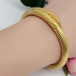 Bracelet Jonc en or jaune 18 K - 17.36 G