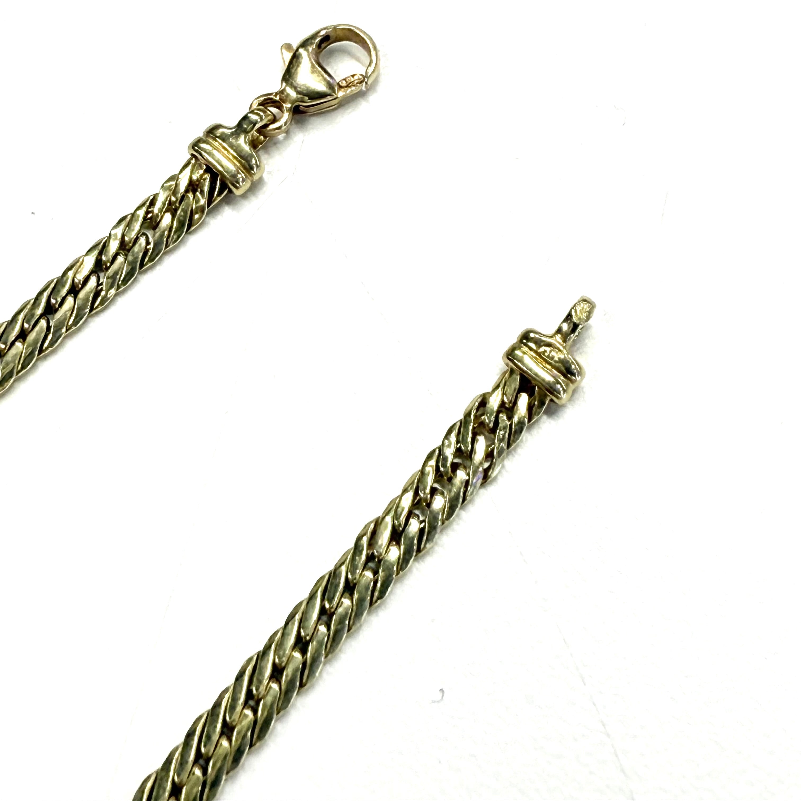 18K OR JAUNE Chaîne Ras Du Cou COLLIER Solide Massif Maille Homme Femme 750 18K OR JAUNE Chaîne Ras Du Cou COLLIER Solide Massif Maille Homme Femme 750