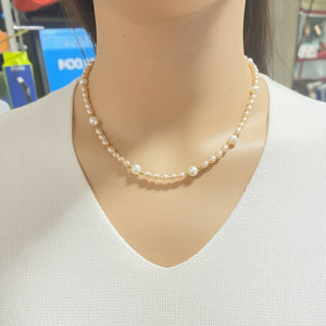 Parure en Perles Or Jaune 18K - 9.78 G